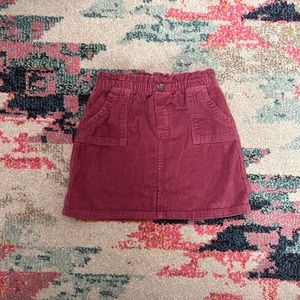 Girl’s Valentines Day Corduroy Mini